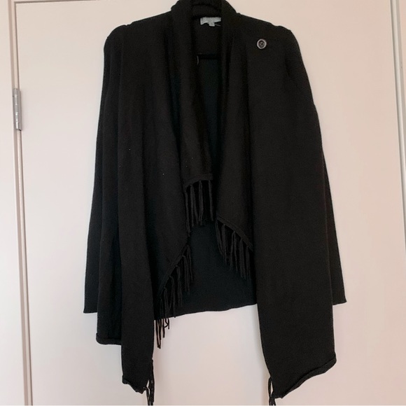 Fringe Wrap Cardigan - Picture 2 of 4